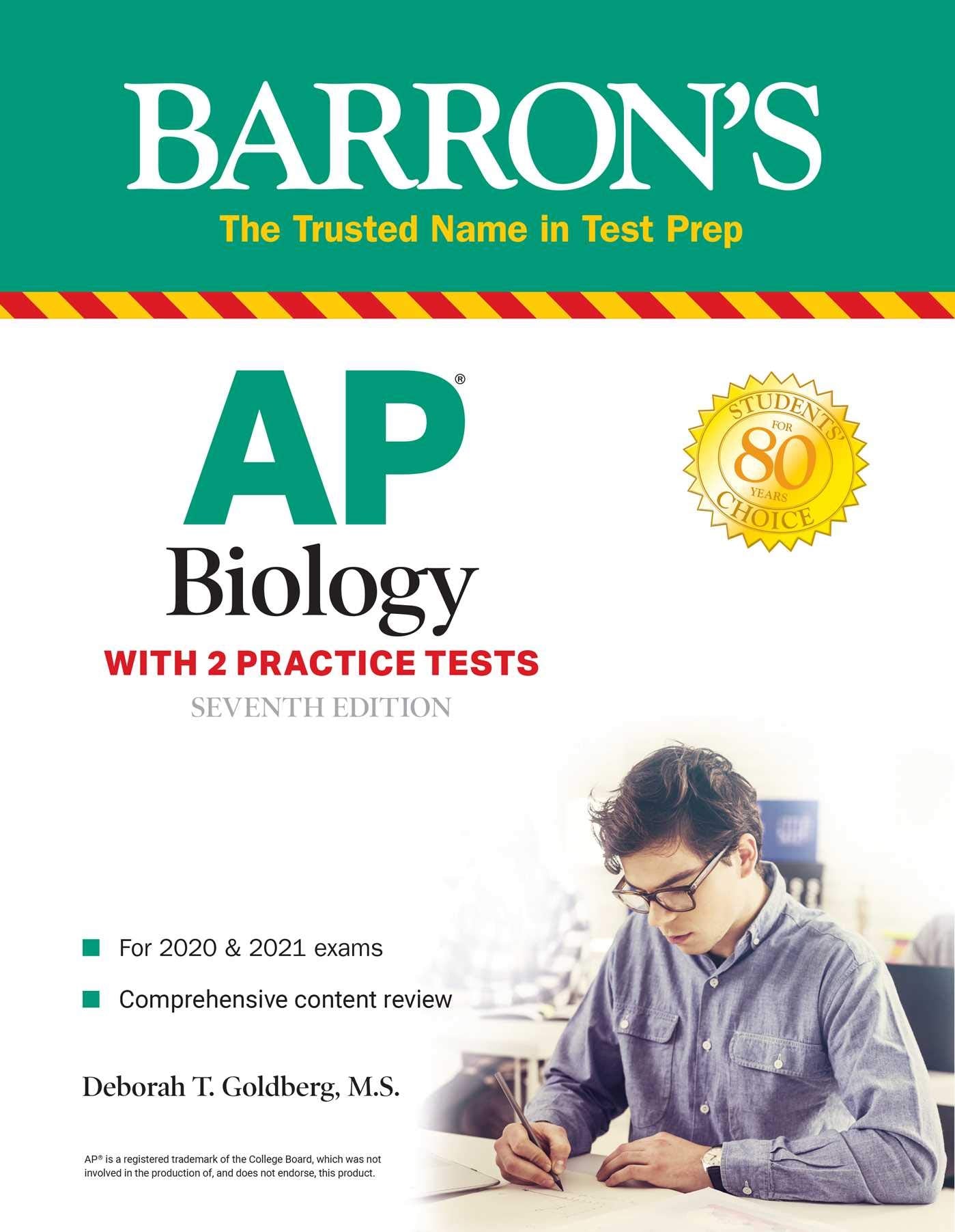 AP Biology: With 2 Practice Tests (Barrons Test Prep)