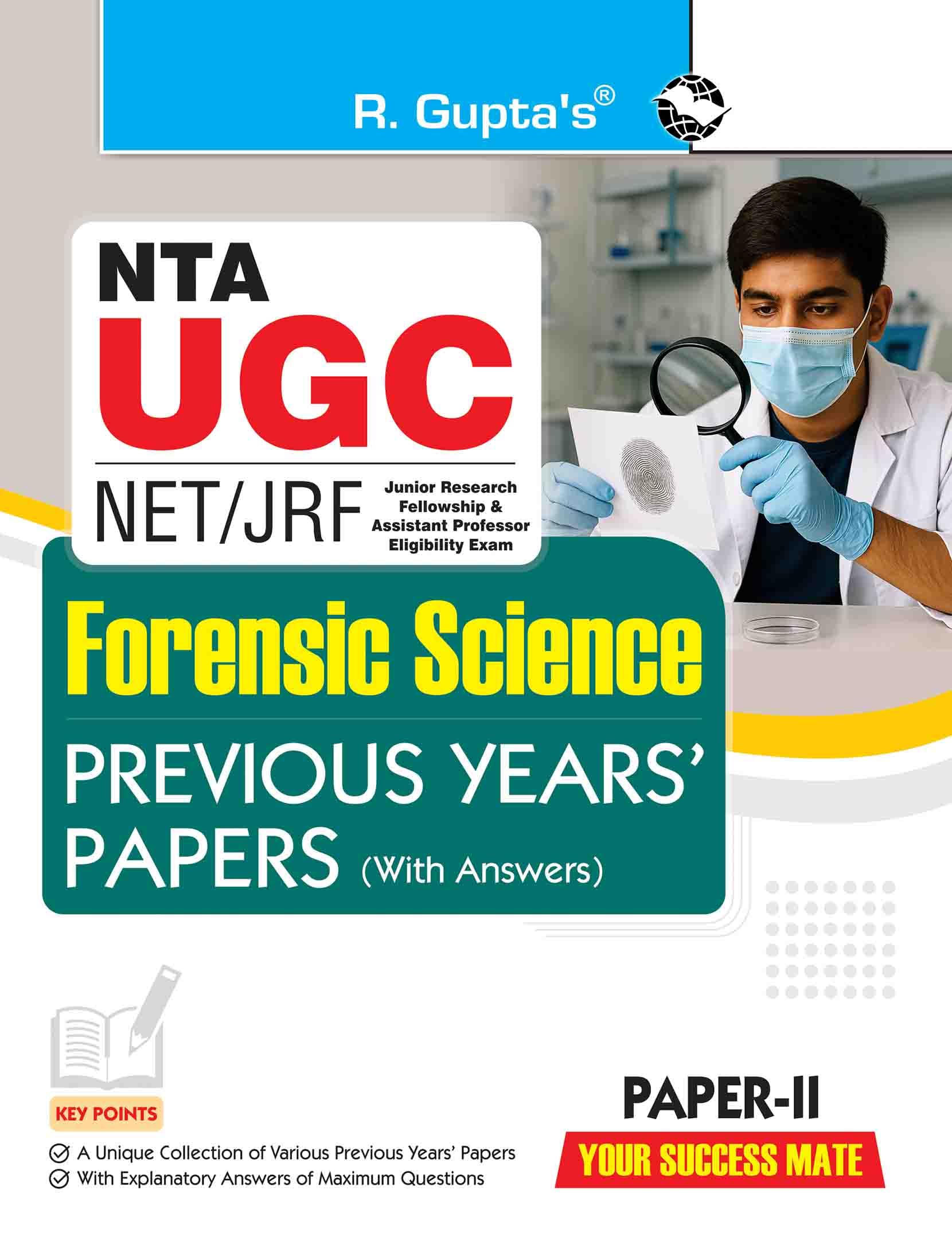 NtaUgcNet/Jrf: Forensic Science (Paper Ii) Previous Years Papers