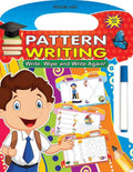 Write And Wipe Pattern Activity Book For Kids Age 24 | Reusable WipeClean Tracing Practice With Marker Pen | Preschool Early W