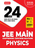 MTG 24 Years JEE MAIN (20252002) Chapterwise Topicwise Previous Years Solved Papers Physics PYQ Book For 2026 Exam (181 JEE Mai