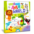 Hello Friend Books Ready for School: Animal World  Slide and See Board Book