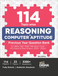 114 TopicWise Reasoning & Computer Aptitude Previous Year Question Bank For Ibps/ Sbi/ Rrb/ Rbi Bank Clerk/ Po Prelim & Main Ex