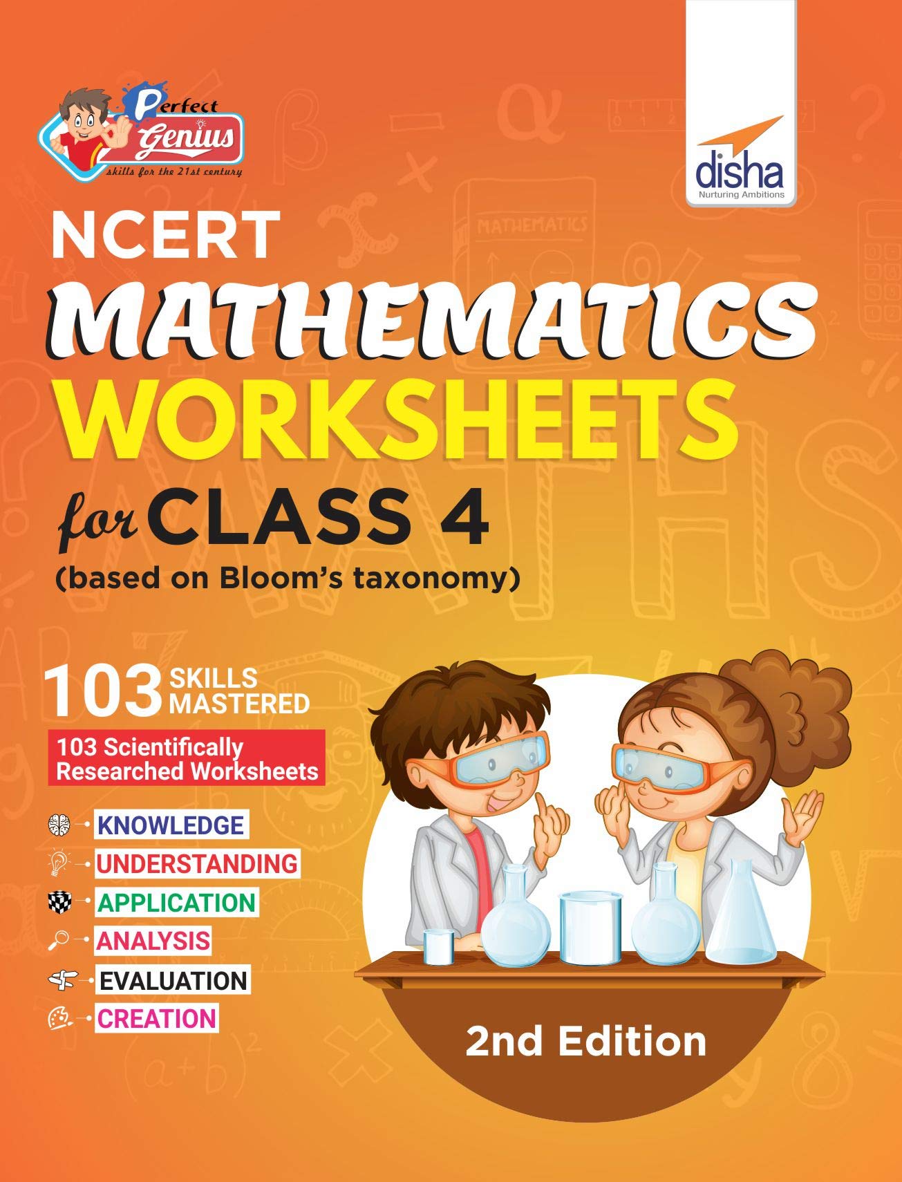 Perfect Genius Ncert Mathematics Worksheets For Class 4 (Based On BloomS Taxonomy)