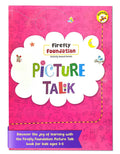 Picture Talk Book For Kids | Firefly Picture Talk And Conversation Book | Activity Book | Colouring, Fun And Informative Activit