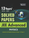 Sahitya Bhawan Solved Papers book for JEE Advanced Physics in English