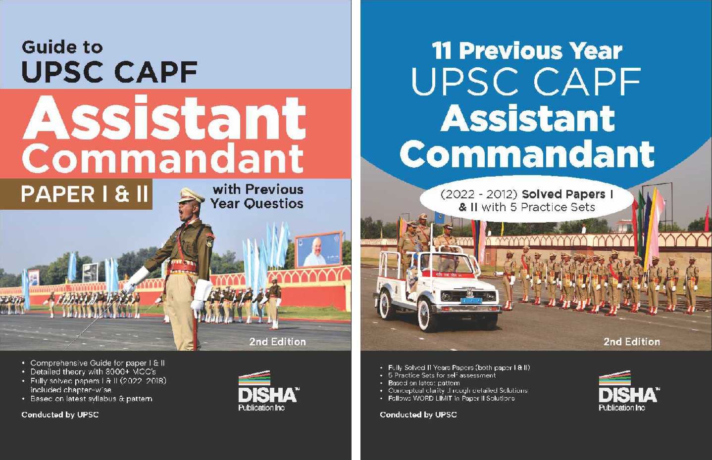 Upsc Capf Assistant Commandant Paper I & Ii Guide With 11 Previous Year Solved Papers & 5 Practice Sets 2Nd Edition