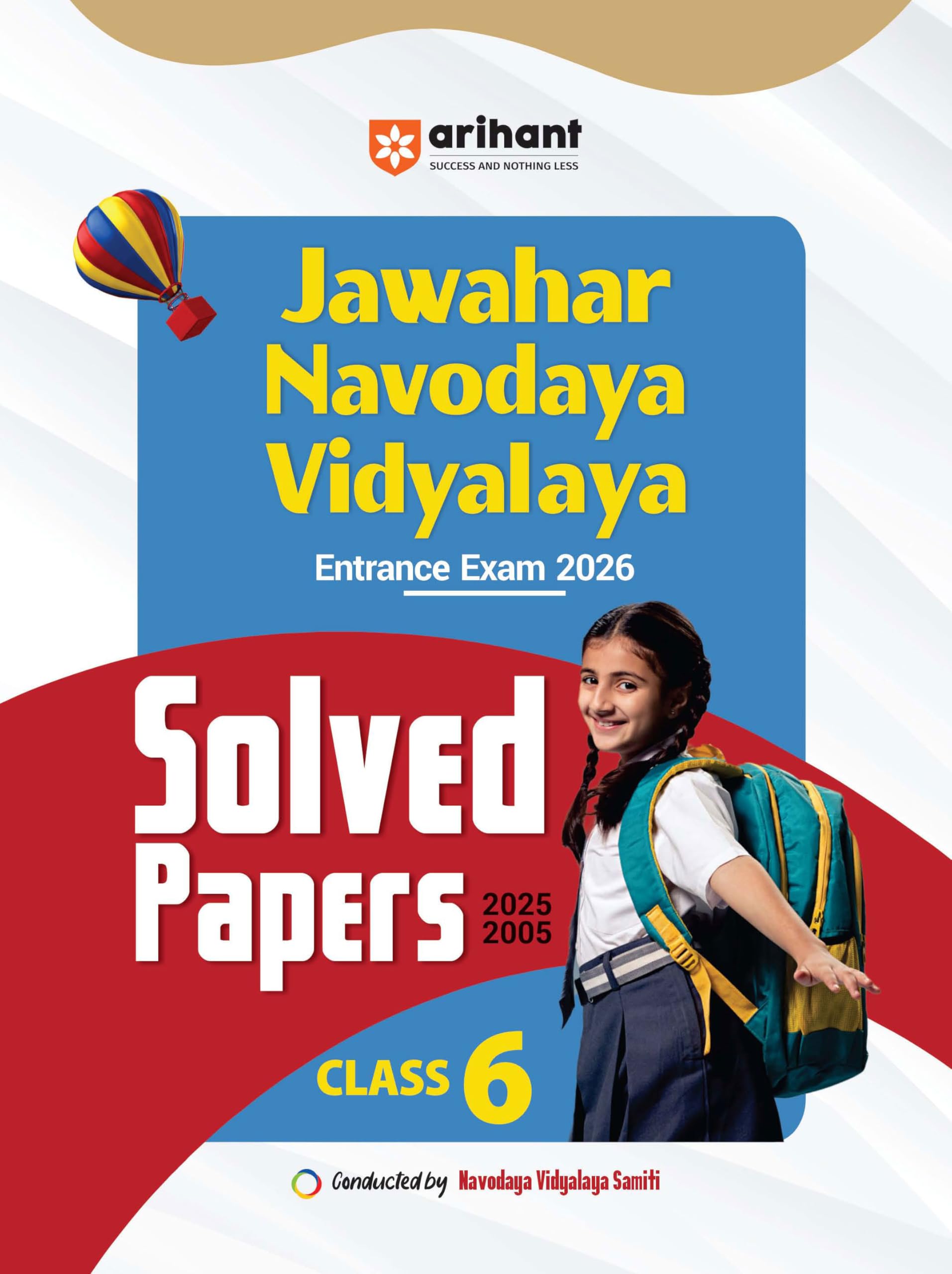 (Old Edition) Arihant Jawahar Navodaya Vidyalaya Class 6 Entrance Exam 2025