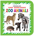 Kiddy Board Book  Zoo Animals | First Learning Book For Babies & Toddlers Age 02 | Bright Pictures Of Animals To Build Vocabul