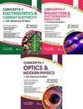 Concepts Of Class 12 Physics For Jee Advanced & Main  (Electricity, Magnetism, Optics & Modern Physics) 4Th Edition