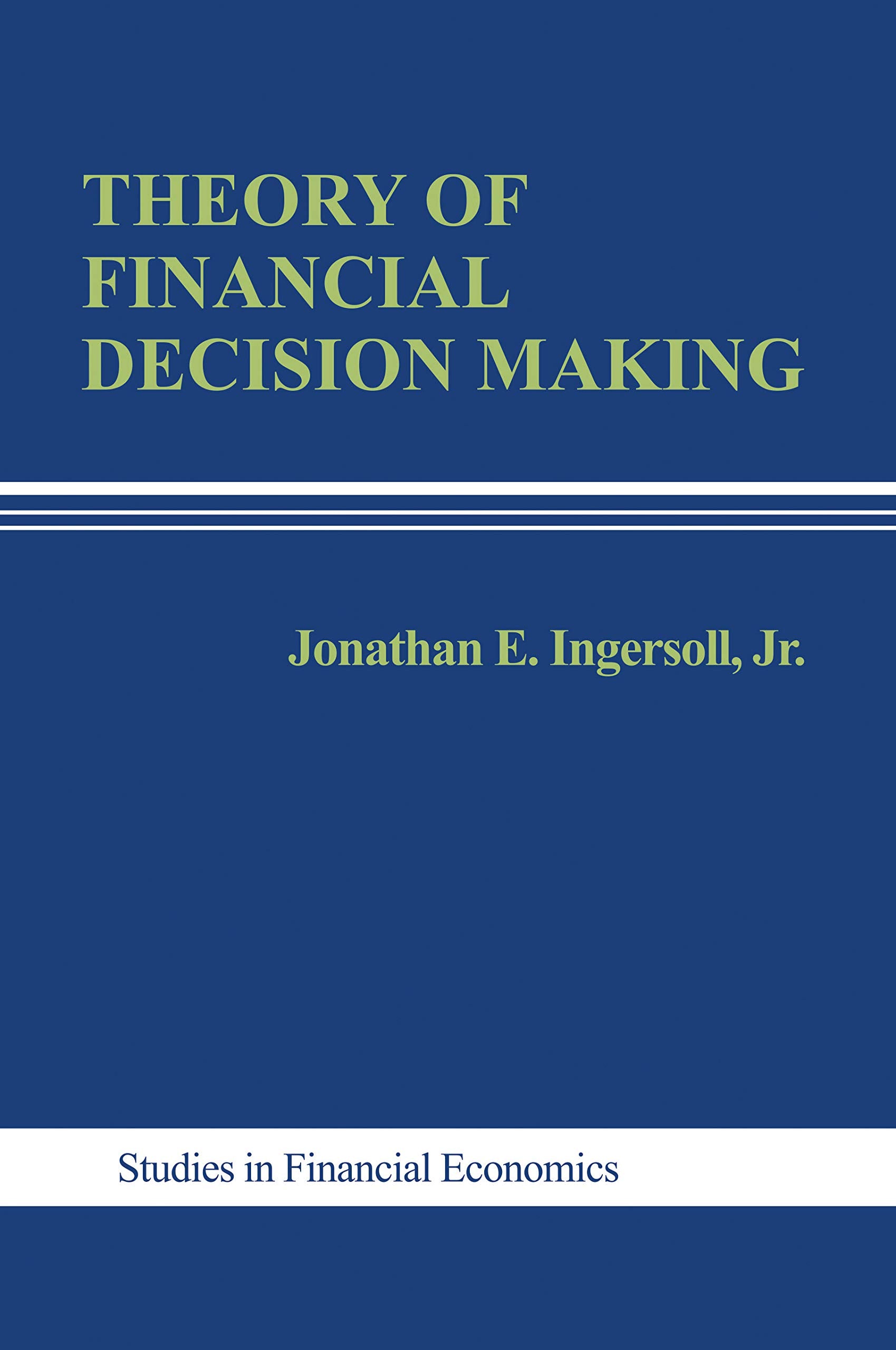 Theory Of Financial Decision Making