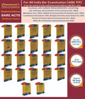 AIBE Bare Acts Combo without Notes 2024 EDITION as per Bar Council of India Guidelines set of 22 Bare Acts covering 50 Acts COM