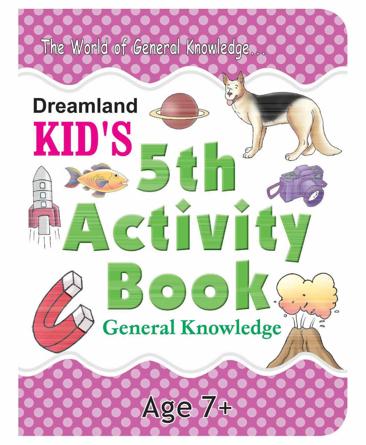 KidS 5Th Activity Book  General Knowledge | Fun Early Learning Workbook For Kids Age 7+ | Science, Animals, Vehicles, Solar Ene