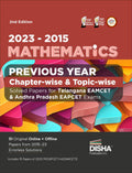 2023  2015 Mathematics Previous Year ChapterWise & TopicWise Solved Papers For Telangana Eamcet & Andhra Pradesh Eapcet Exams