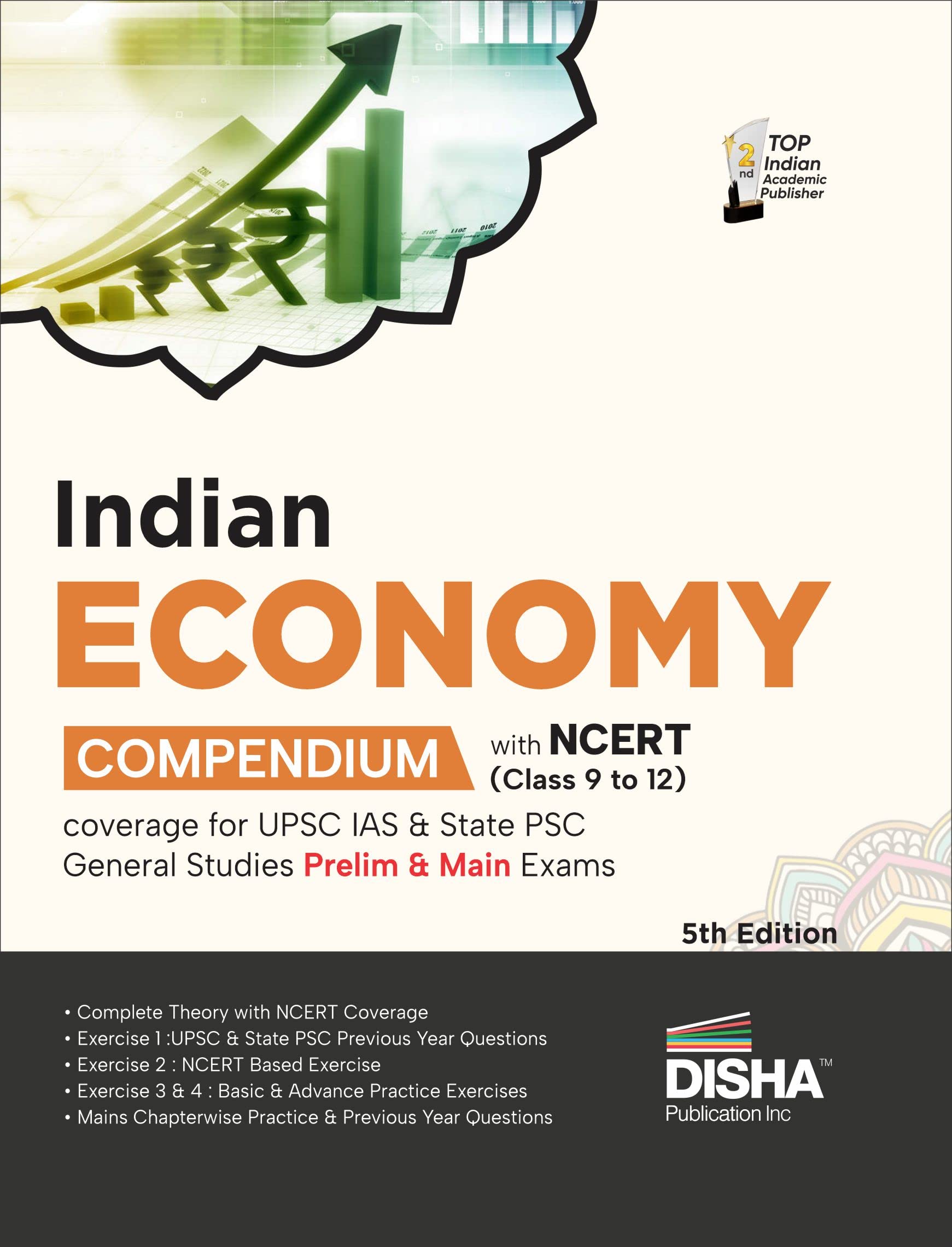 Indian Economy Compendium With Ncert (Class 9 To 12) For Upsc Ias & State Psc General Studies Prelim & Main Exams 5Th Edition|Ci