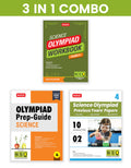 MTG Class4 National Science Olympiad (NSO) Workbook, PrepGuide & Previous Years Papers (PYQs) with Mock Test Paper (Set of 3 B