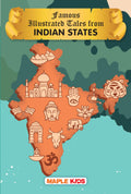 Regional Tales from Indian States (Illustrated)  Bedtime Stories  Children Story Book  Story Book for Kids  6+ Years Old