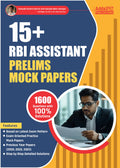 15+ Rbi Assistant Prelims Mock Test Papers Book 1600 Questions (English Printed Edition) By Adda247