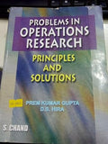 Problems in Operations Research (Principles & Solutions)