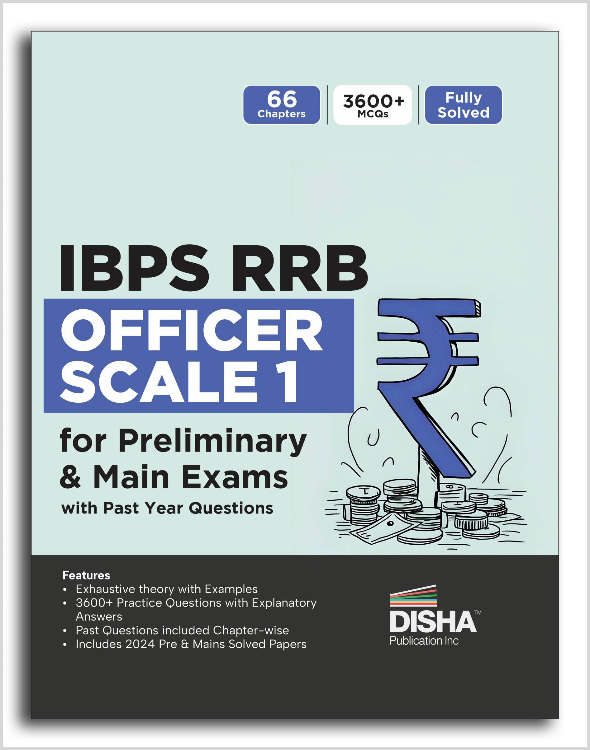 Ibps Rrb Guide For Officer Scale 1 Preliminary & Main Exams With Past Year Questions 9Th Edition | Pyqs & Practice Exercises