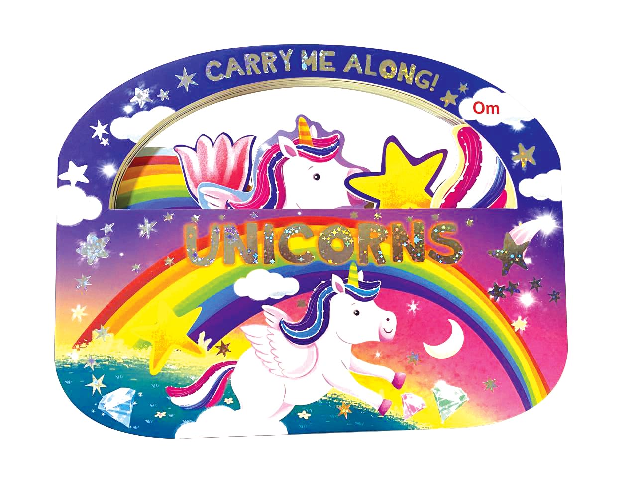 Board Book: Carry Me Along  Unicorns  Board book for Kids