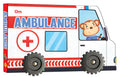 Cutout Board Book : Ambulance  Small Wheel for Childrens Activity | Picture | Cute Rhymes | Wonderful Gift for Kids; 1+ Ages