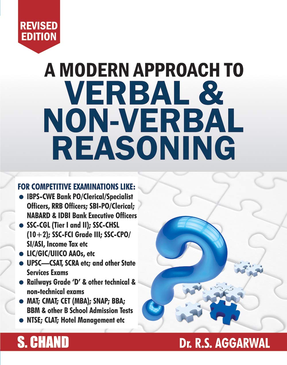 A Modern Approach To Verbal & NonVerbal Reasoning  Includes Latest Questions And Their Solutions Revised Edition (English, Pap