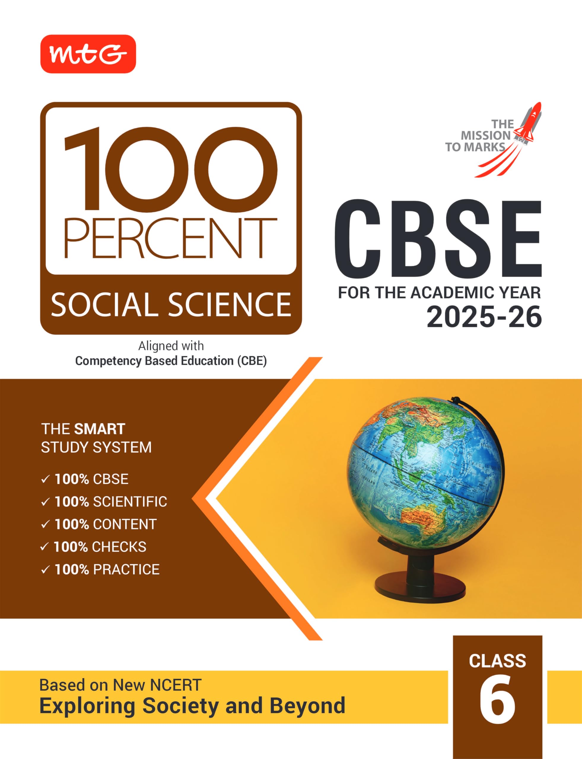 (OLD EDITION) MTG CBSE Class6 100 Percent SocialScience