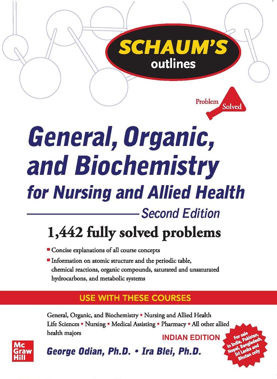 SCHAUMS OUTLINE OF GENERAL, ORGANIC & BIOCHEMISTRY / 2ND EDITION