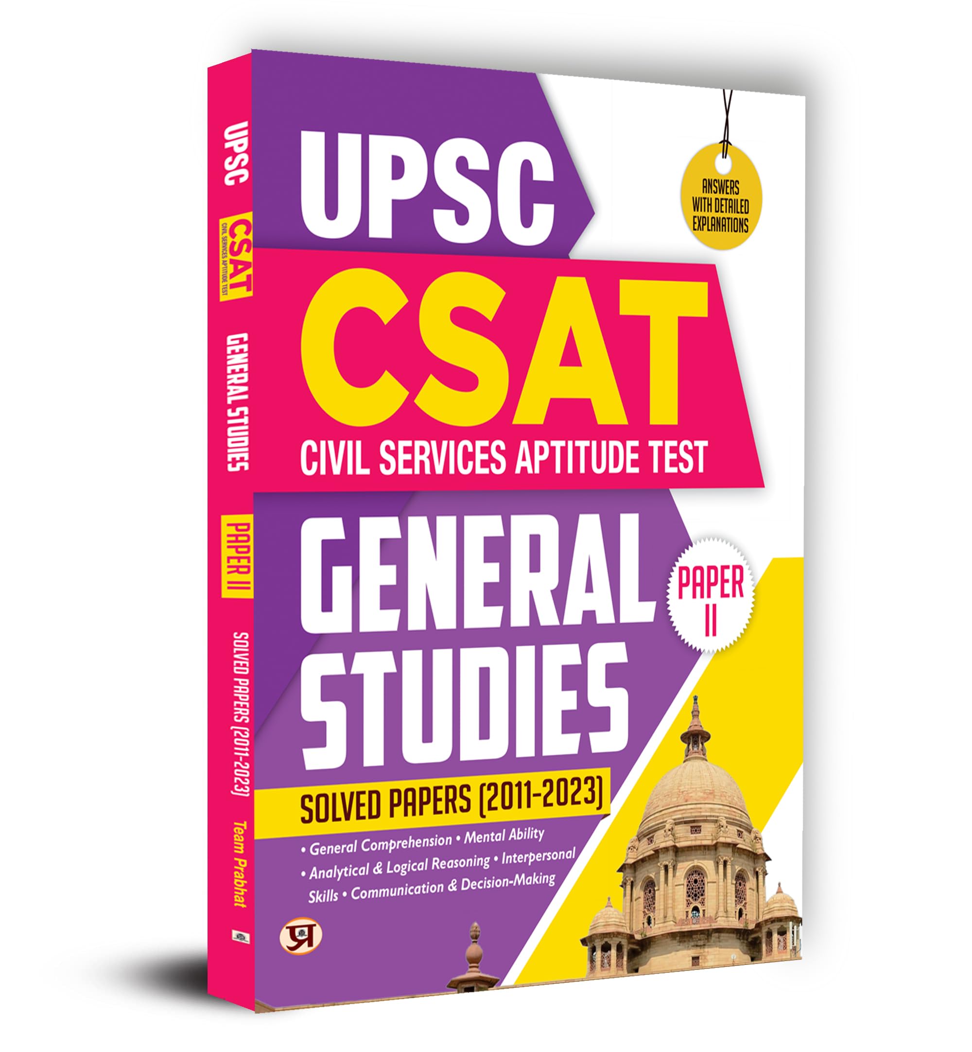 UPSC CSAT Civil Services Aptitude Test General Studies Paper Ii Solved Papers 20112023