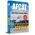 AFCAT Air Force Common Admission Test Flying, Technical & Ground Duty Branches Solved Papers 20242011 (Verbal Ability + General