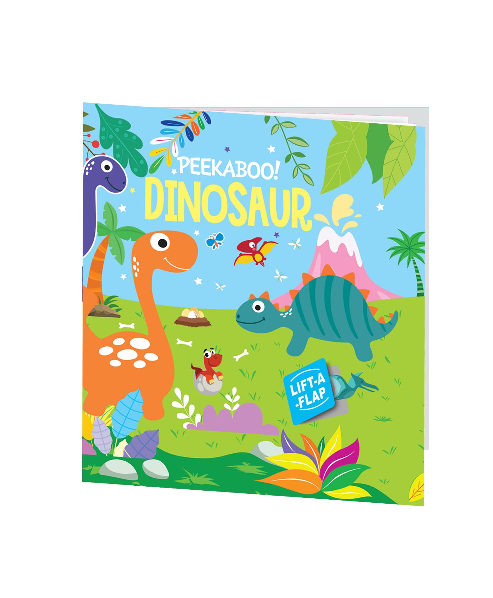 Hello Friend Books Peekaboo! Dinosaurs: Lift a Flap Board Book for Kids