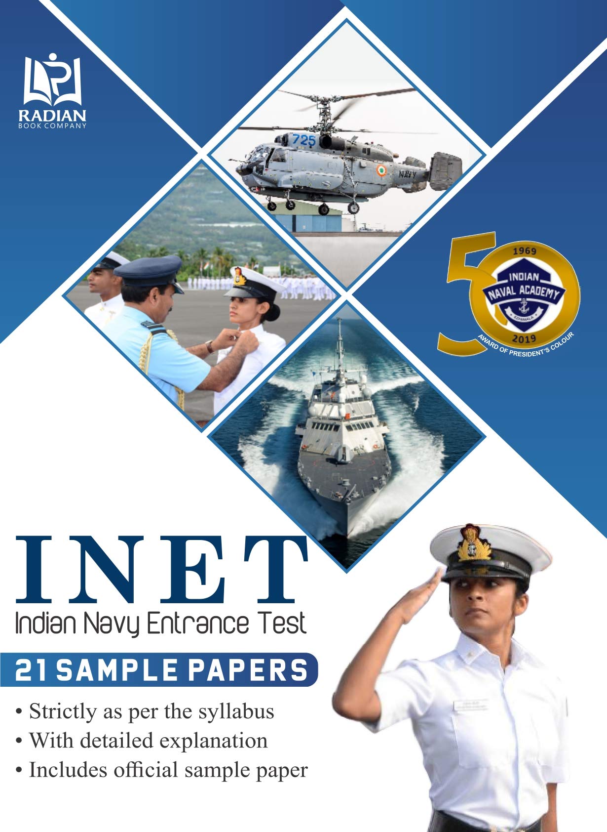 Sample Papers for INET (Indian Navy Entrance Test) with Detailed Explanation | inclues 21 Official Sample Papers