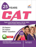 25 Years Cat TopicWise Solved Papers (20181994) With 6 Online Practice Sets