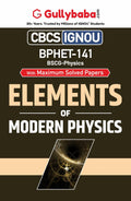 Gullybaba IGNOU BSCG 5th Sem BPHET141 Elements of Modern Physics in English