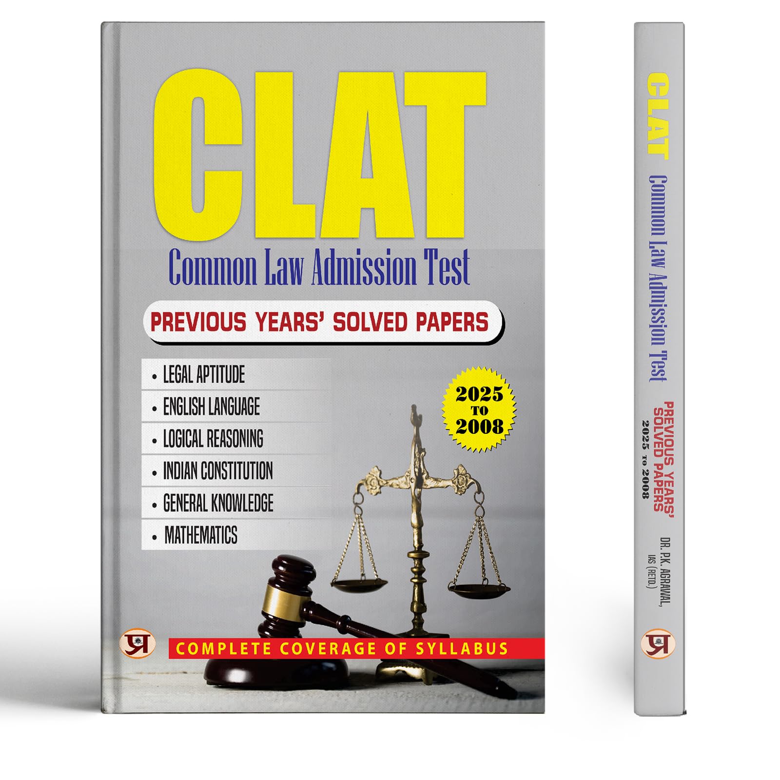 CLAT PYQ (20082025) 17 Years Previous Year Solved Papers Topic Wise Sorted with Explanations | Common Law Admission Test PYQs f