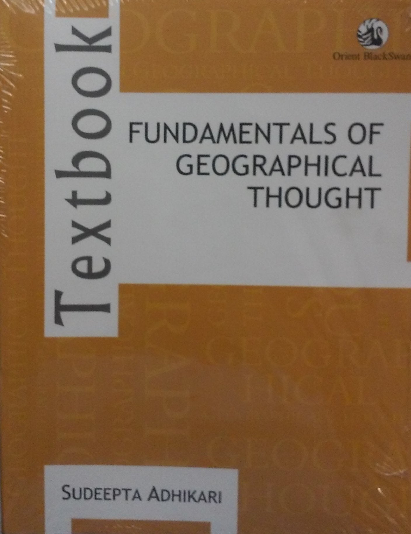 FUNDAMENTALS OF GEOGRAPHICAL THOUGHT
