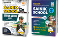 Combo of Sainik School Class 6 Guide book and Practice Set 2023 with Solved Question Papers for Entrance Exam (AISSEE) (Set Of 2