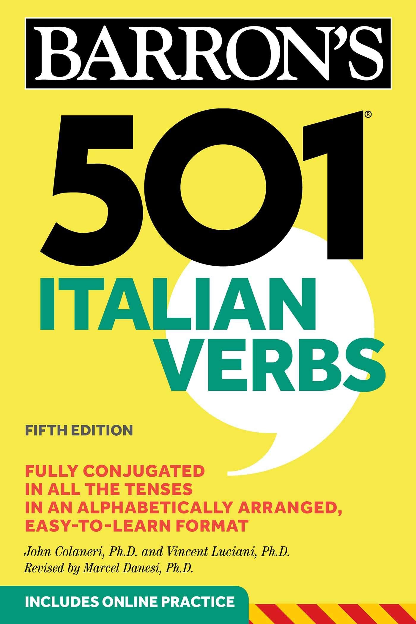 501 Italian Verbs, Fifth Edition (Barrons 501 Verbs)