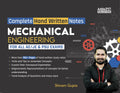 Mechanical Engineering Complete Hand Written Notes Useful For All Ae / Je & Psu Exams | English Printed Edition With Ebook By Ad