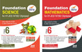 COMBO (2) CLASS 6 FOUNDATION SCI & MAT