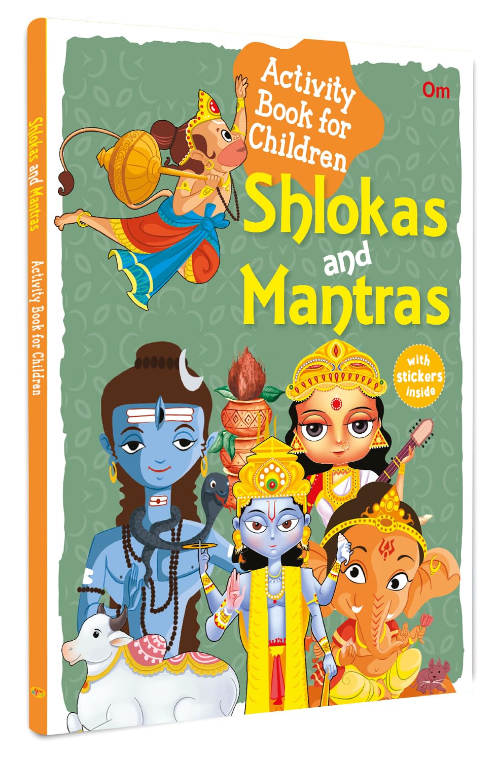 Shlokas and Mantras for Kids  Activity Book for Children with Stickers Inside | Discover Indias Rich Culture and Tradition  
