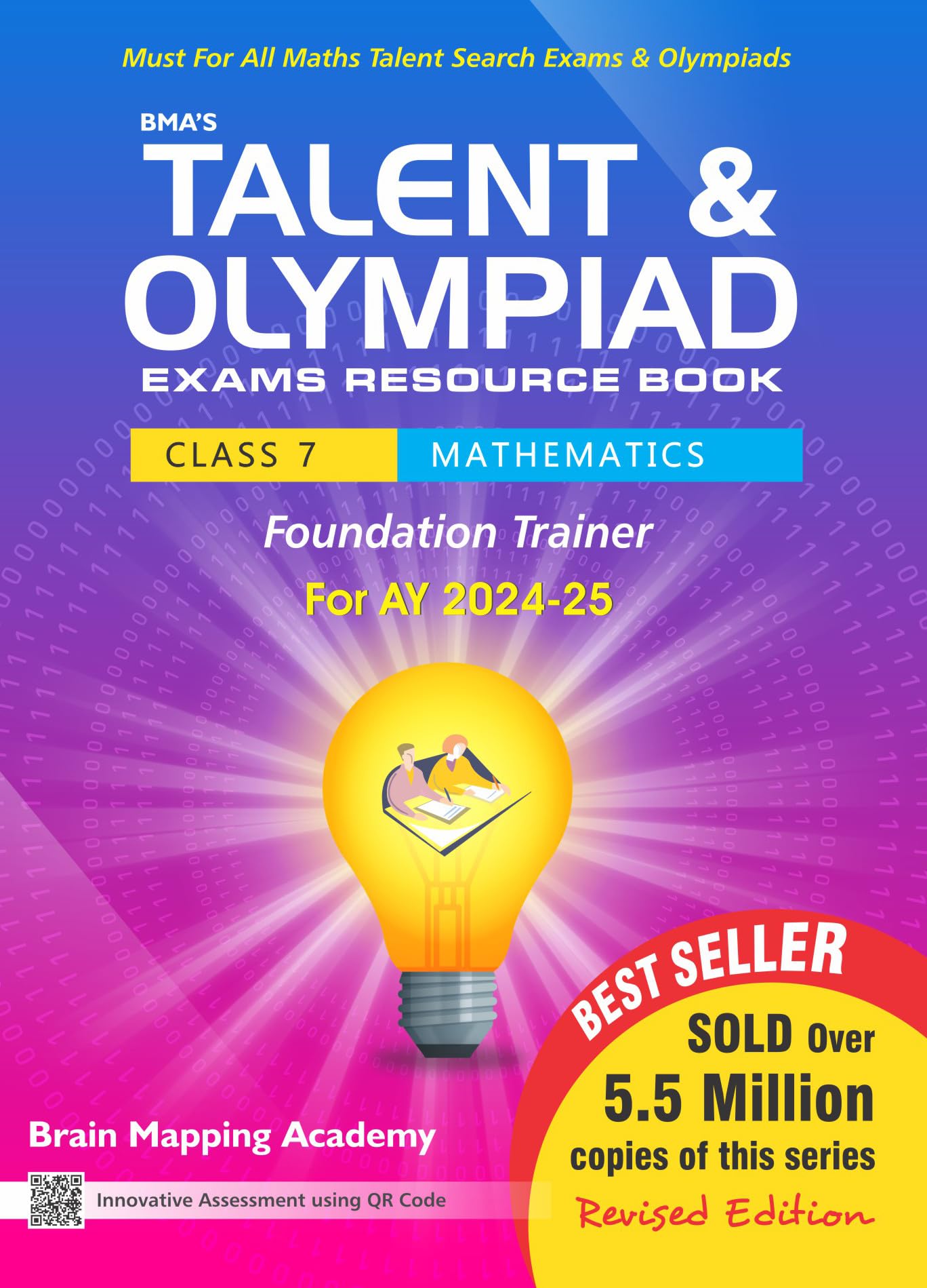 BmaS Talent & Olympiad Exams Resource Book For Class7 (Maths)