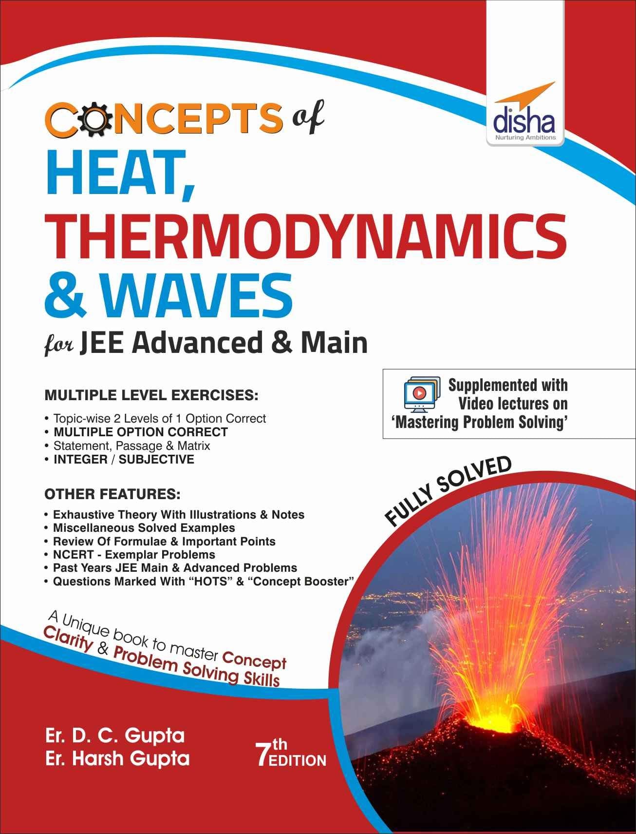 Concepts Of Heat, Thermodynamics & Waves For Jee Advanced & Main