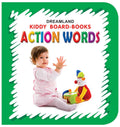 Kiddy Board Book  Action Words | Durable Early Learning Book For Toddlers Age 02 | Learn Verbs With Cute Illustrations, Simple