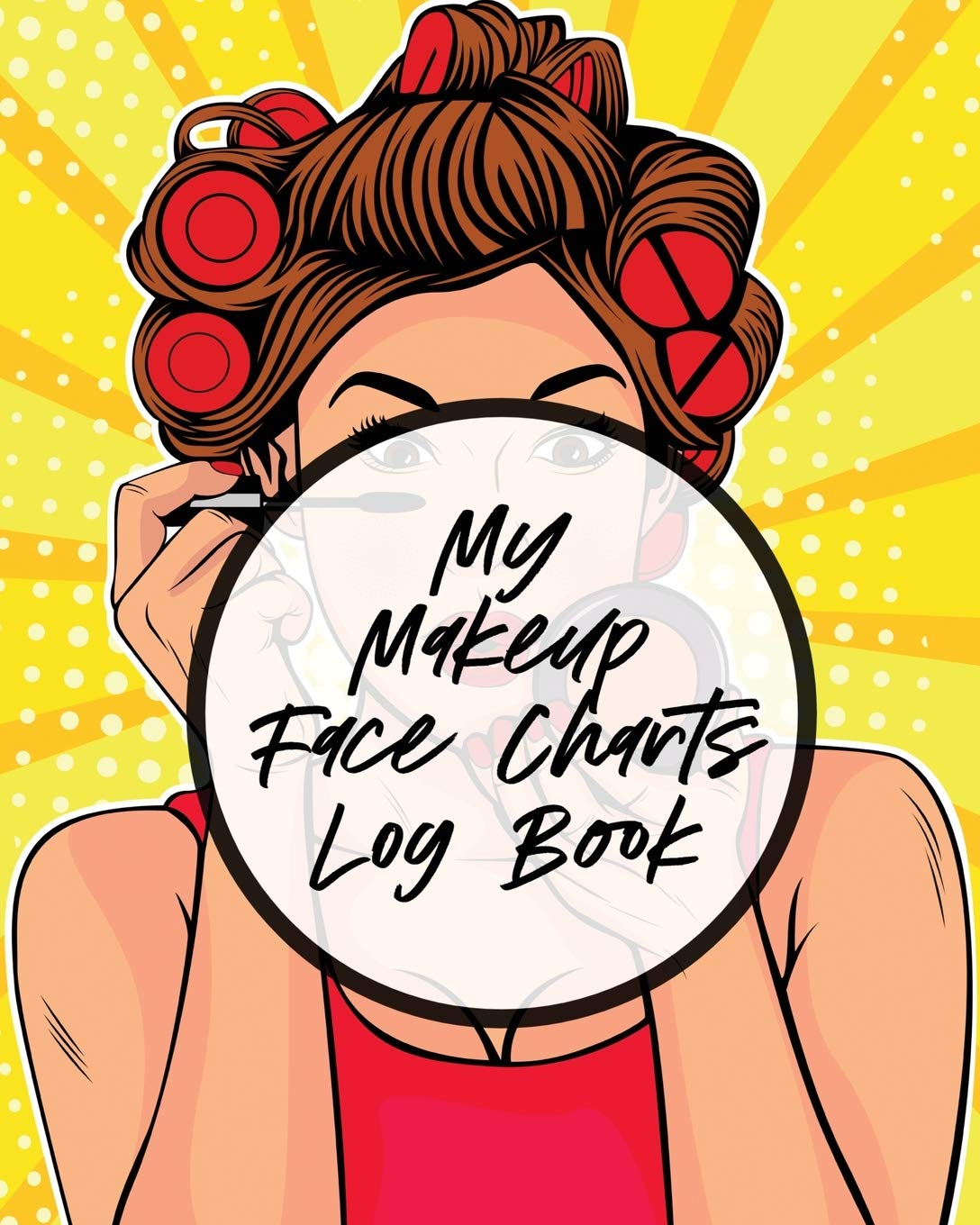 My Makeup Face Charts Log Book: Practice Shape Designs Beauty Grooming Style For Women