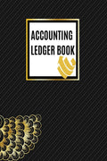Accounting Ledger Book : Wonderful Finish Cover Design Log Book / Simple and Easy Accounting Ledger for Recorder and Tracking Yo