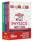 Disha New Syllabus Objective Ncert Xtract Physics, Chemistry & Biology For Neet 2026 With Question Bank | Theory, Ncert Mcqs, Ti