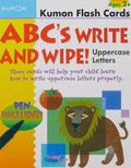 Kumon ABCs Write & Wipe! Uppercase Letters (Kumon Flash Cards) Ages 56, kindergarten