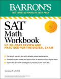 SAT Math Workbook: UptoDate Practice for the Digital Exam (Barrons SAT Prep)