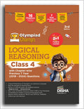 Old Edition  Disha Olympiad Champs Logical Reasoning Class 4 With ChapterWise Previous 7 Year (2018  2024) Questions 3Rd Edit
